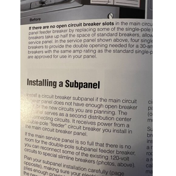 Black & Decker The Complete Guide to Home Wiring BOOK 302 Pgs 900+ Color Photos - Picture 11 of 16